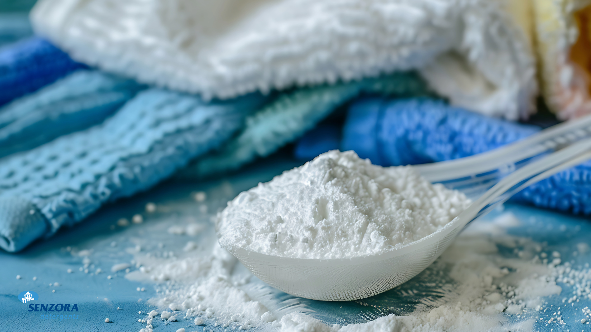 Senzora Washing powder with raw materials from waste residues